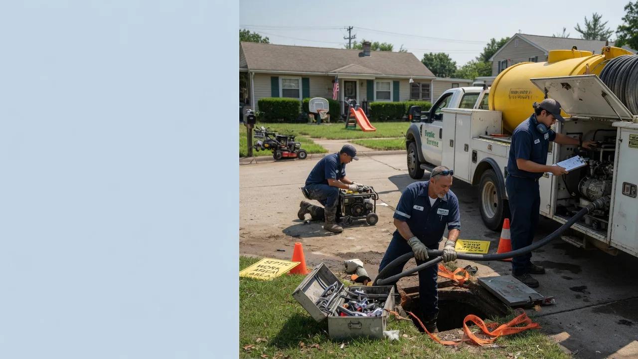 Septic Tank Pumping in Piqua, OH near me